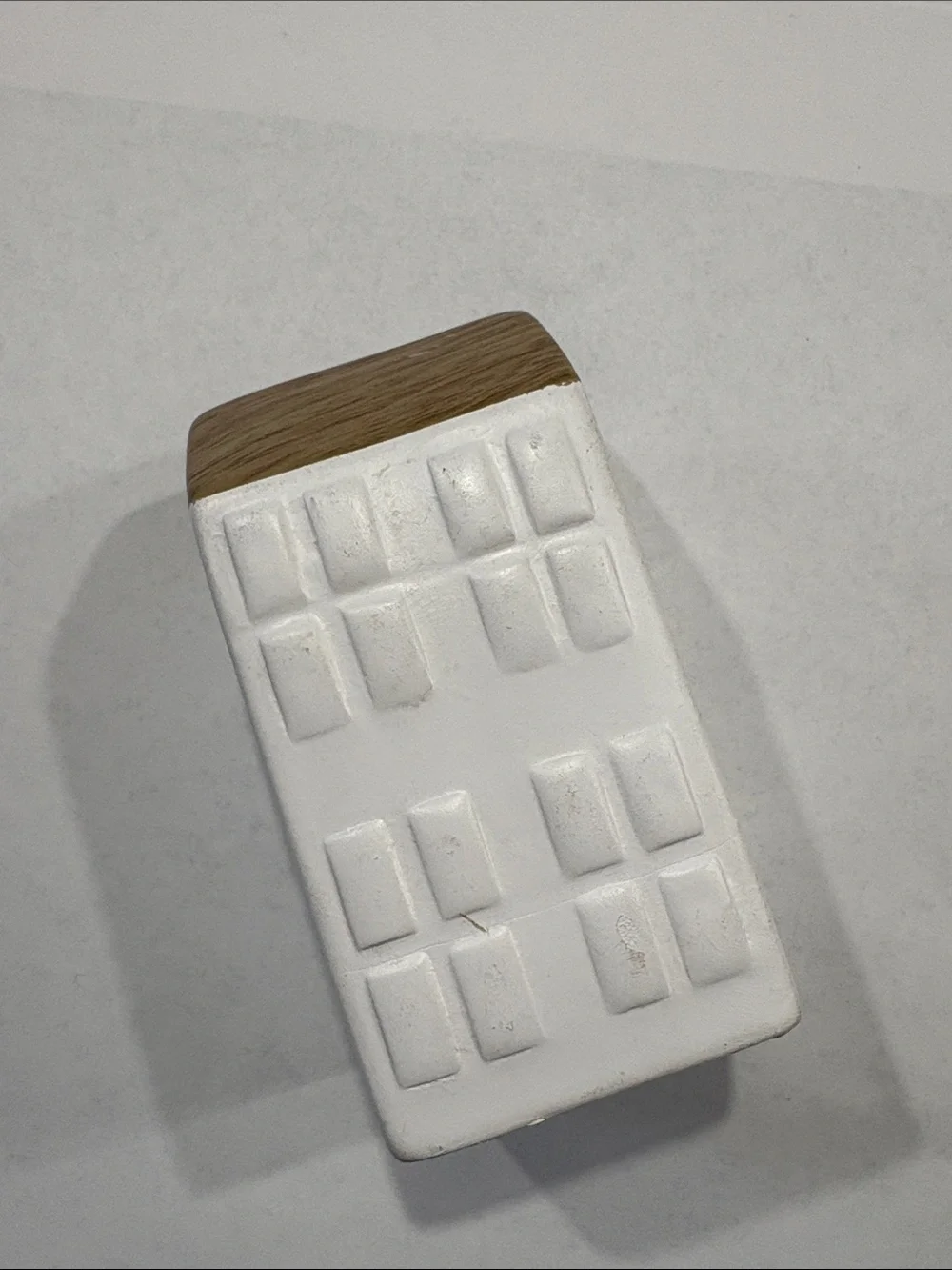 Target white Ceramic Houses tall home decor accent rustic farmhouse